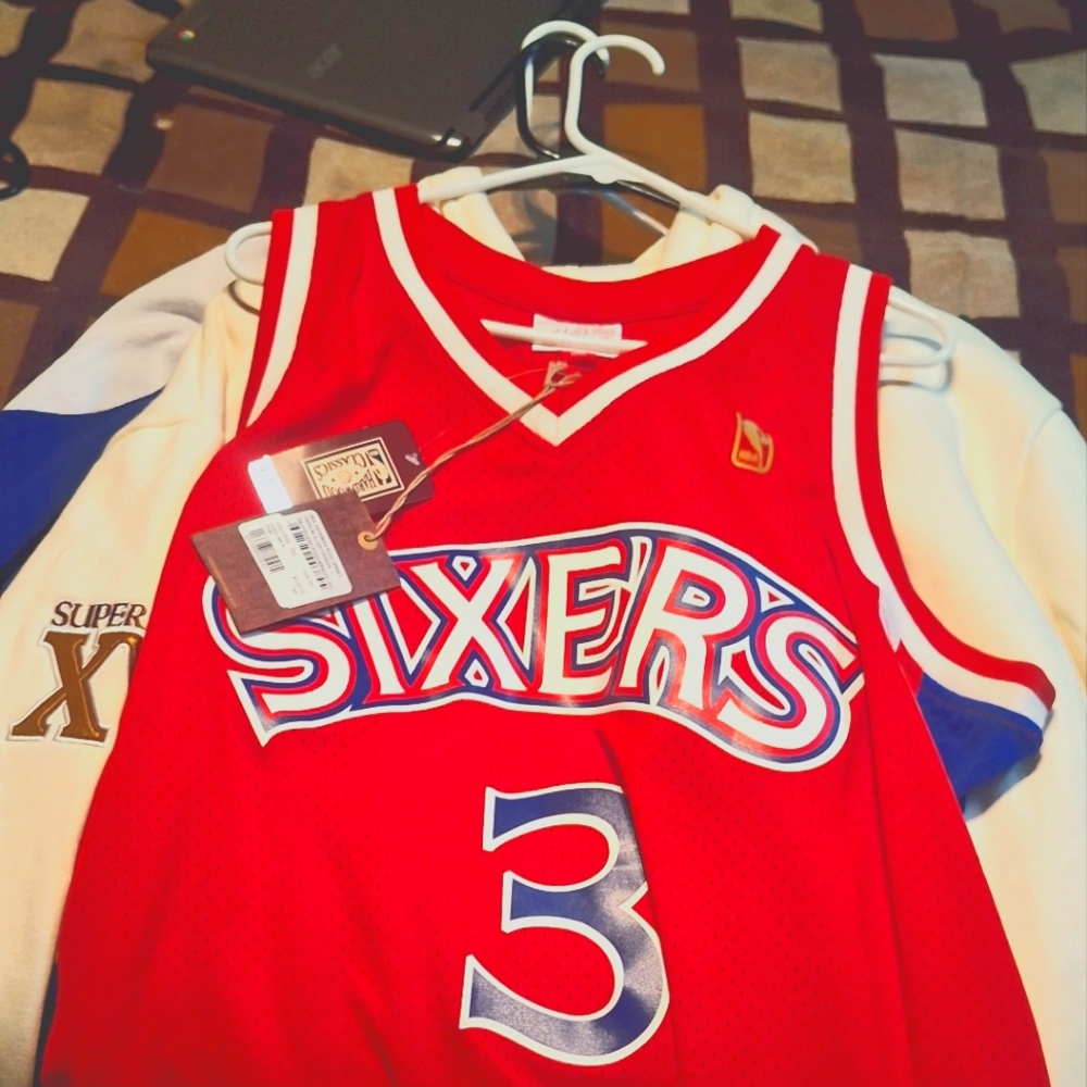 Allen Iverson 76ers authentic jersey